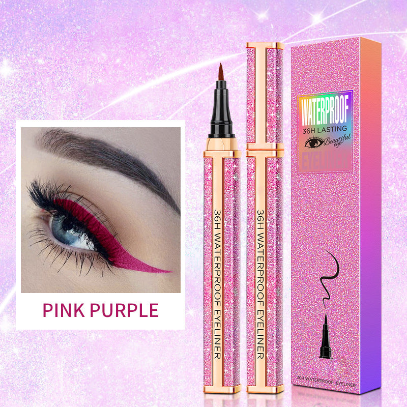 Farget vanntett eyeliner