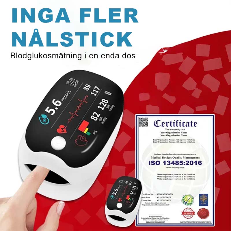 Fingerklips-oksymeter