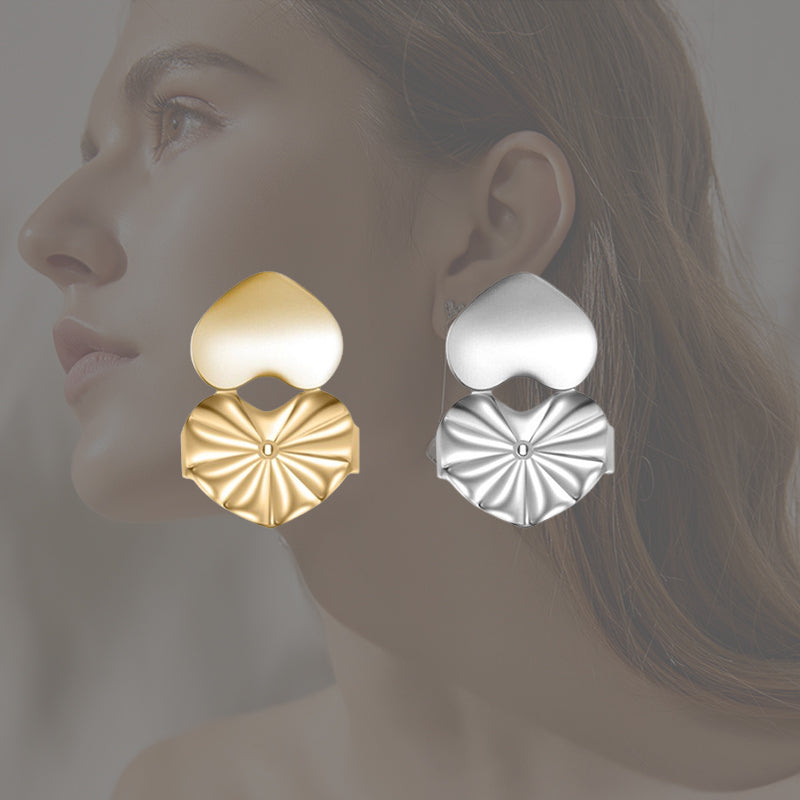 Hjerteformet øreringlås