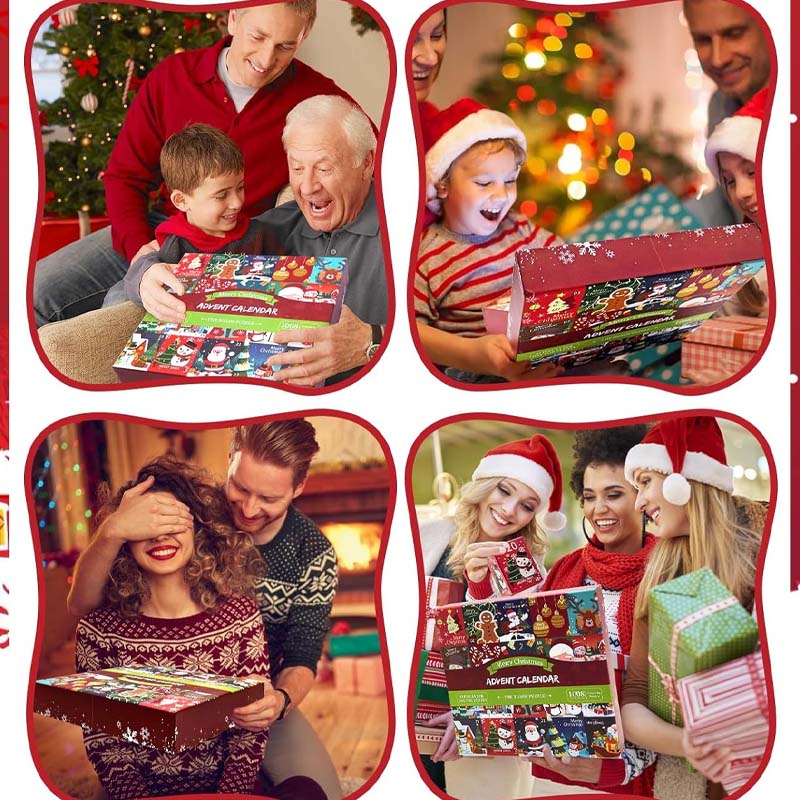 Julekalender Puslespill Blindboks