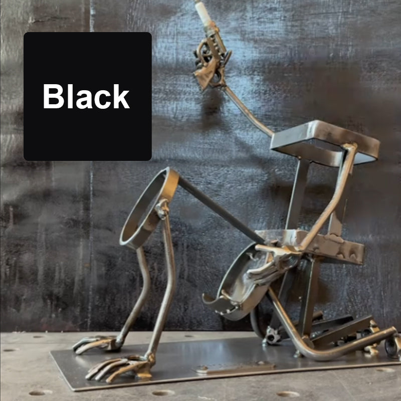 Hodeskalle Cola- og vinflaskeholder