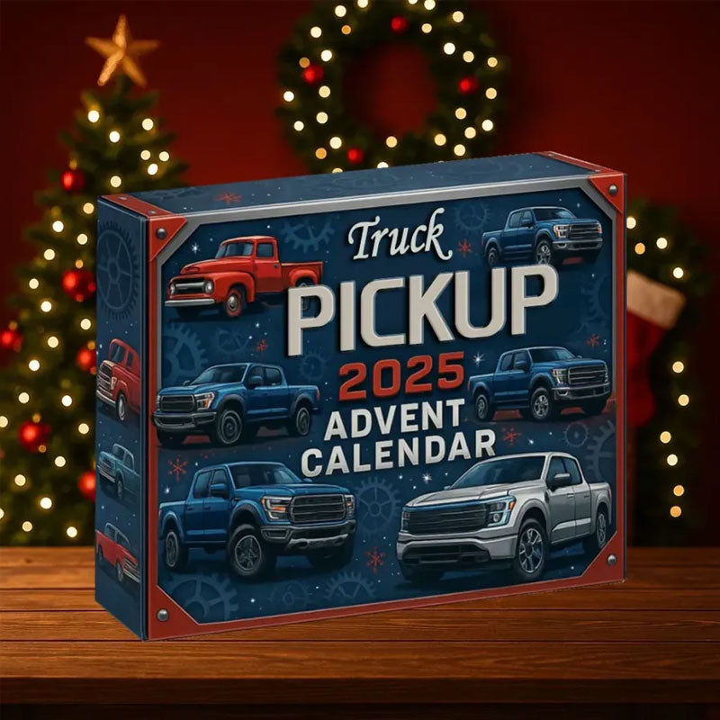 Adventskalender for pickup-lastebiler