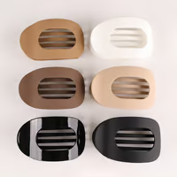 Ovalt sett med hårgrep