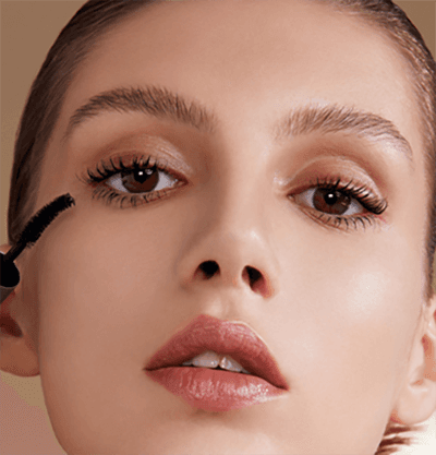 Lang og tykk mascara