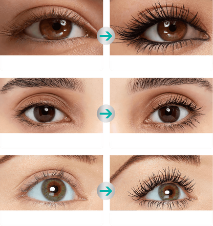 Lang og tykk mascara