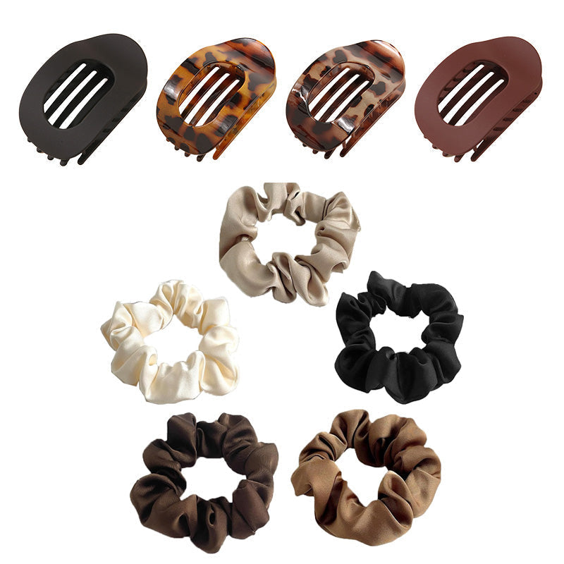 Oval hårgripesett (4 stk)