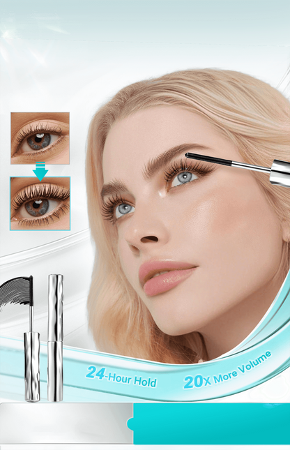 Lang og tykk mascara