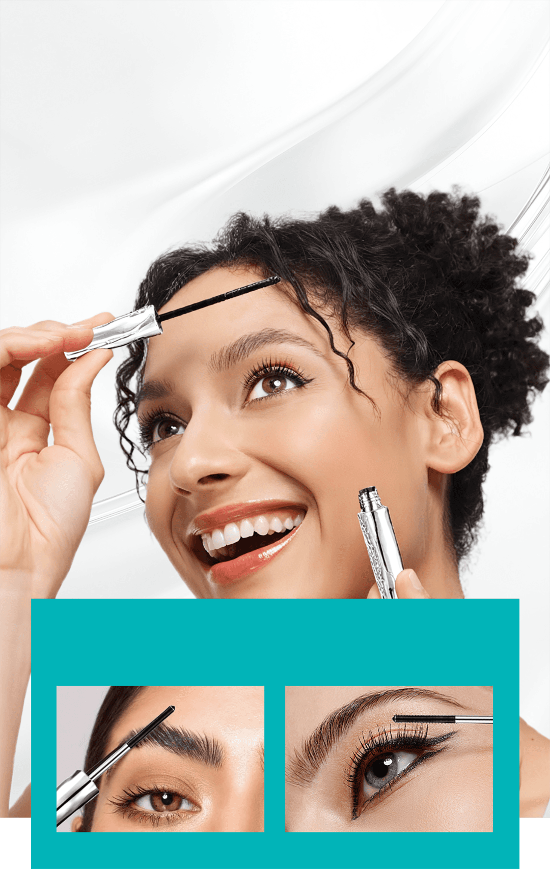 Lang og tykk mascara