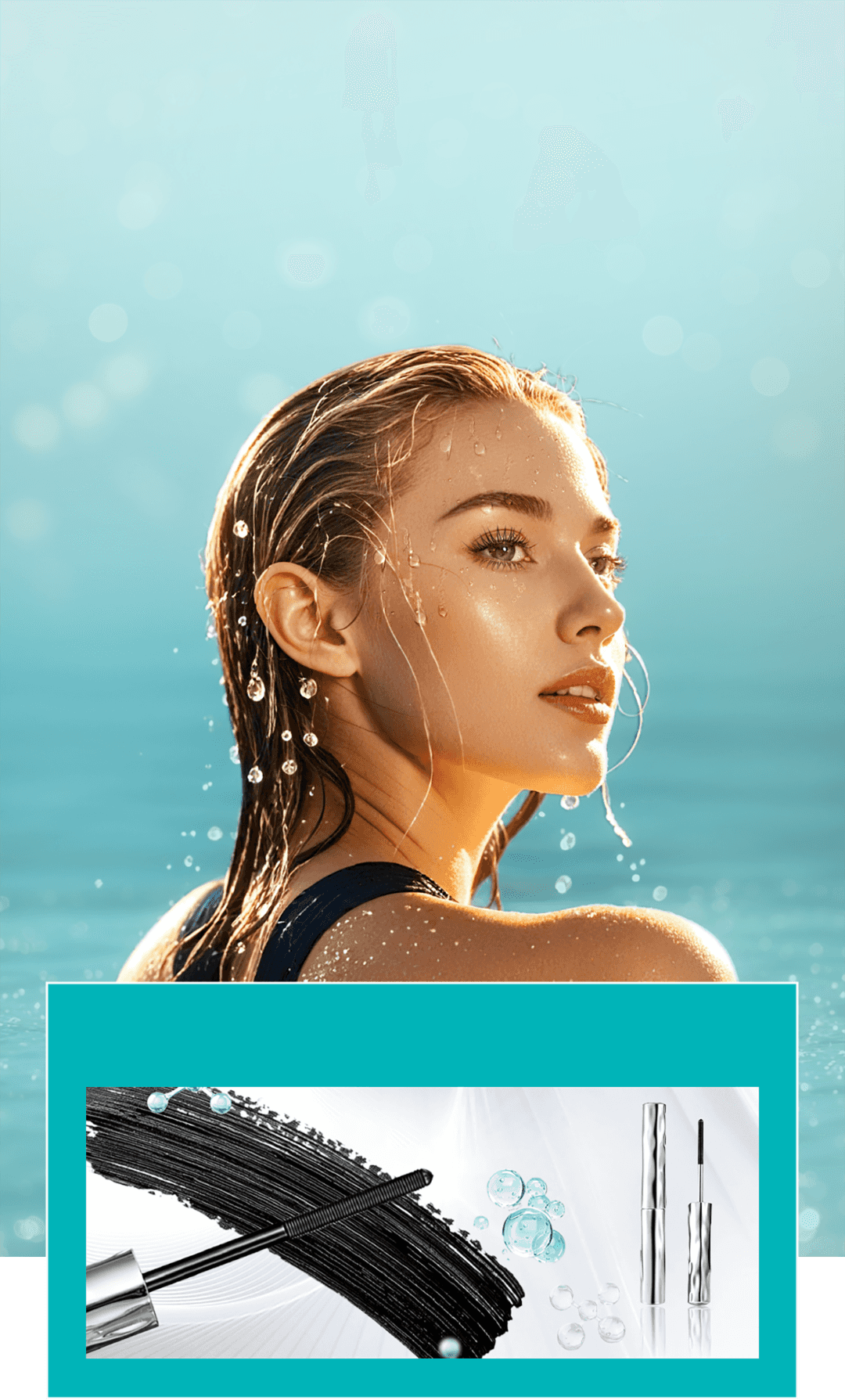 Lang og tykk mascara