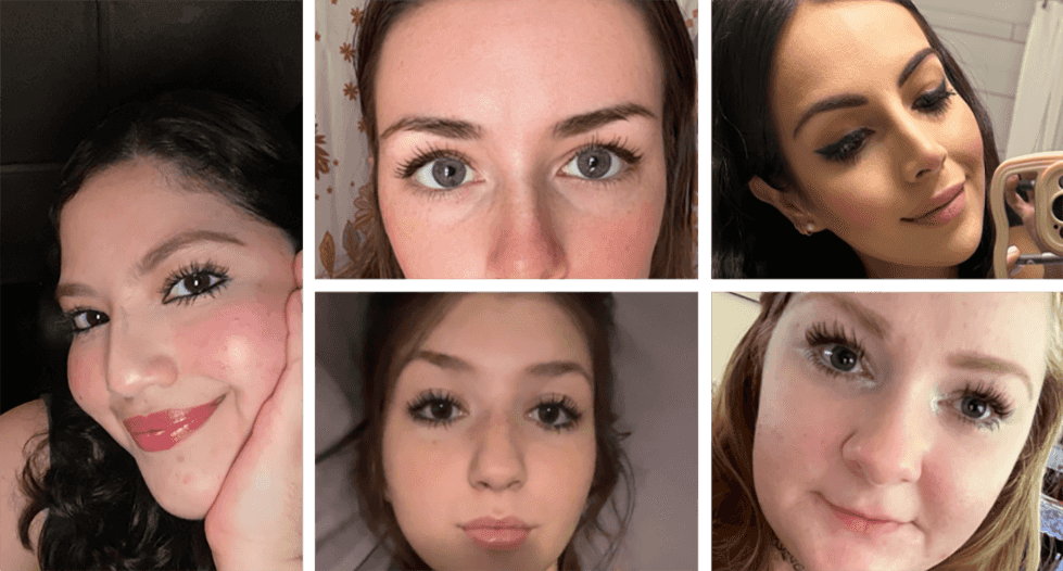 Lang og tykk mascara