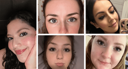 Lang og tykk mascara