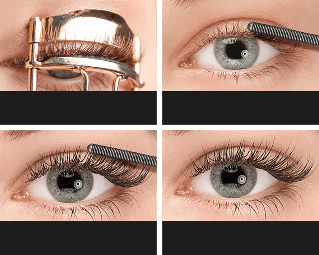 Lang og tykk mascara