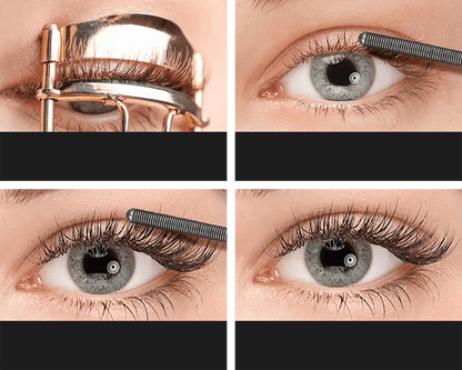 Lang og tykk mascara