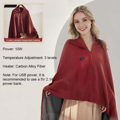 USB-bærbart vaskbart varmeteppe