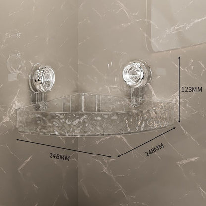 Oppbevaringsstativ med sugekopp for avanserte servante