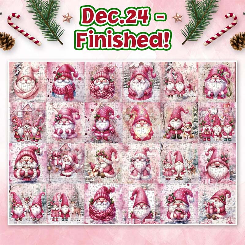 Julekalender Puslespill Blindboks