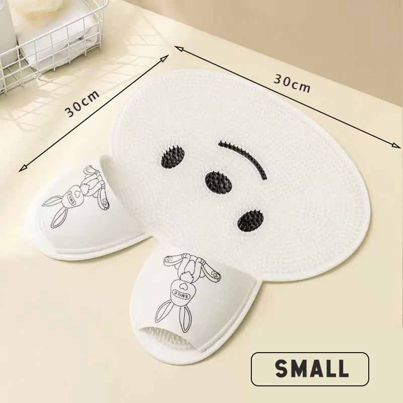 Silikonpute til massasje og rengjøring av kaninfotter