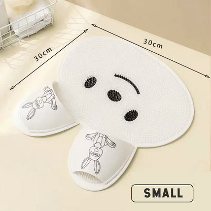 Silikonpute til massasje og rengjøring av kaninfotter