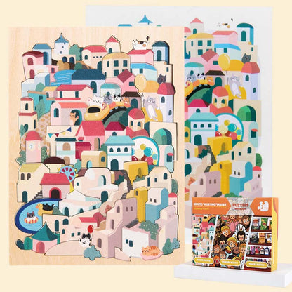 Gjør-Det-Selv Dyrepuslespill