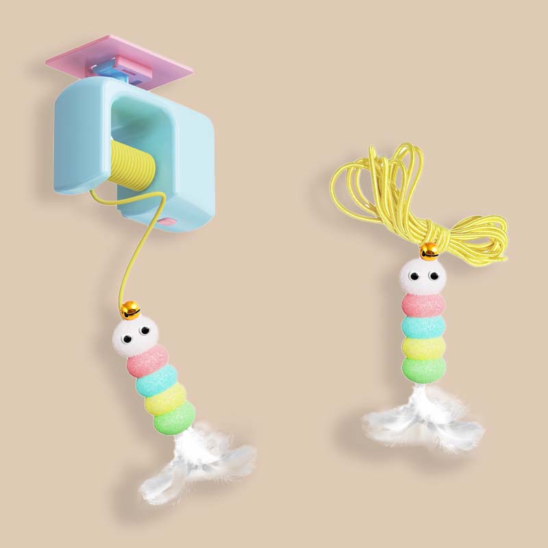 🎯 Elektrisk katteleke - Smart veggmontert interaktiv leke for katter!