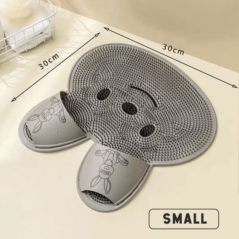 Silikonpute til massasje og rengjøring av kaninfotter