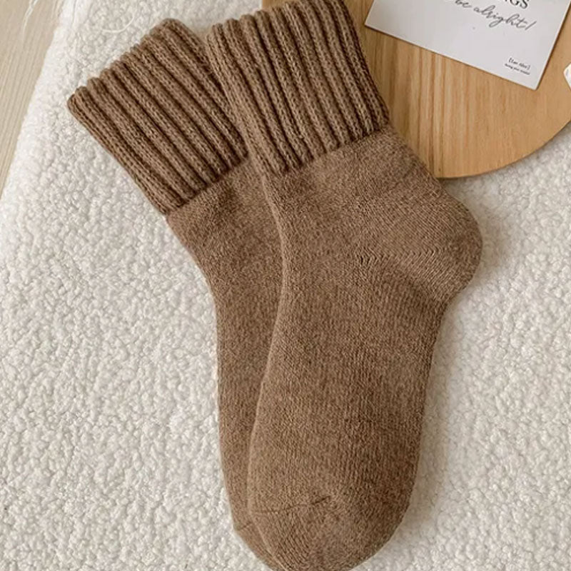 🧦 5 par varmende ullsokker i middels høyde
