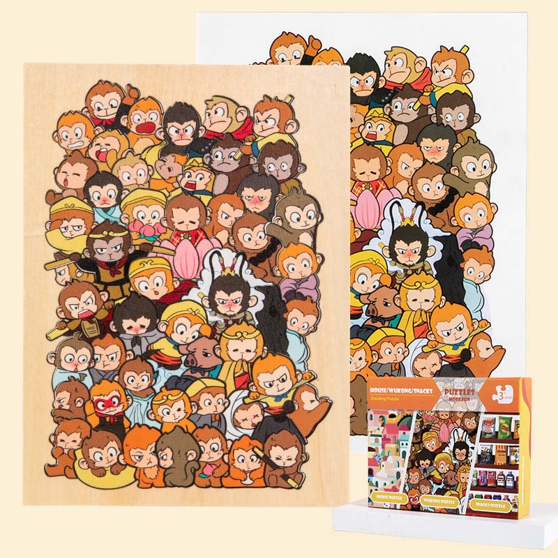 Gjør-Det-Selv Dyrepuslespill