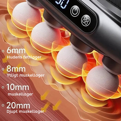 8-hodet massasjepistol for hest