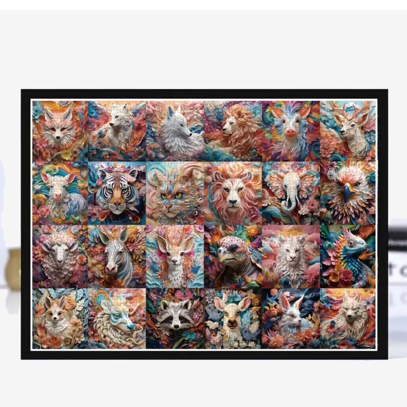 Julekalender Puslespill Blindboks