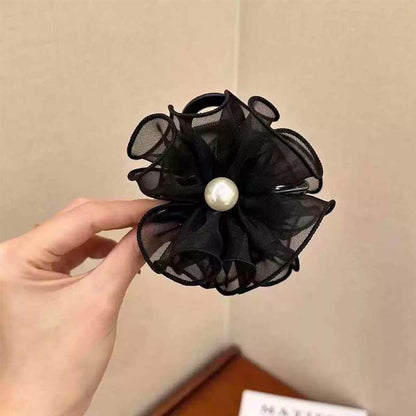 Ultrapen hårspenne med nettingblomster