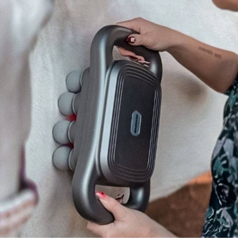 8-hodet massasjepistol for hest