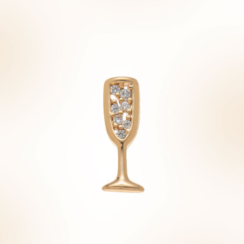 Personlig anheng med fotoboks i glass