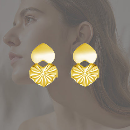 Hjerteformet øreringlås