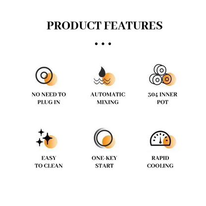 Automatisk magnetisk rørebeger