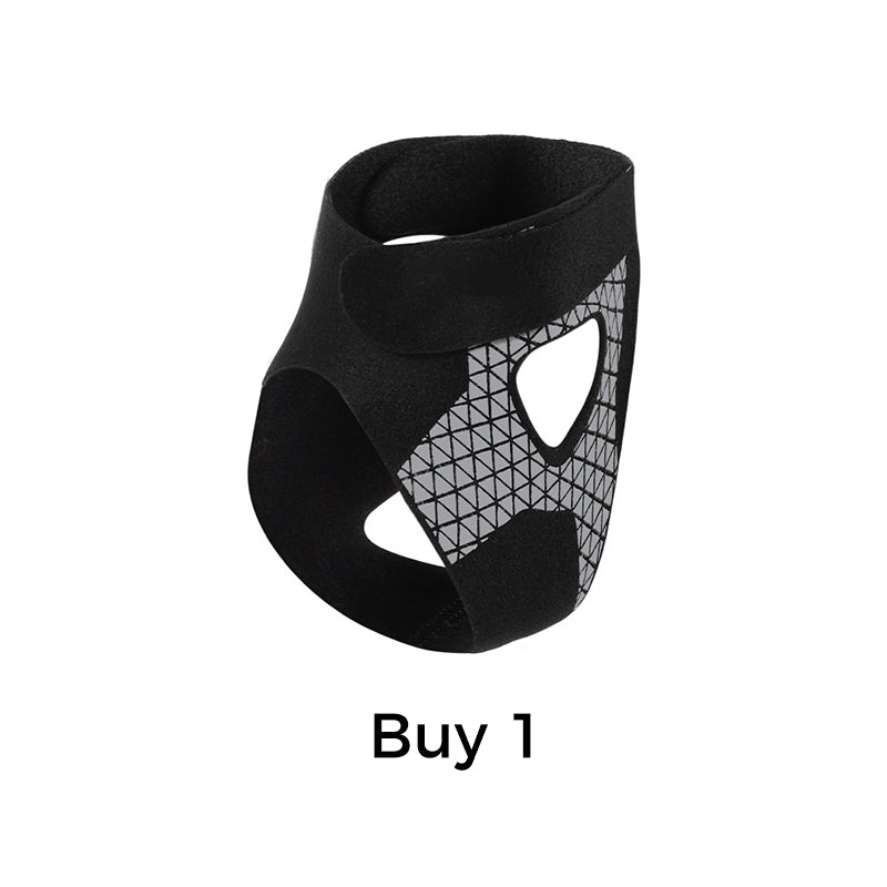 Justerbar ankelstøtte med elastikk