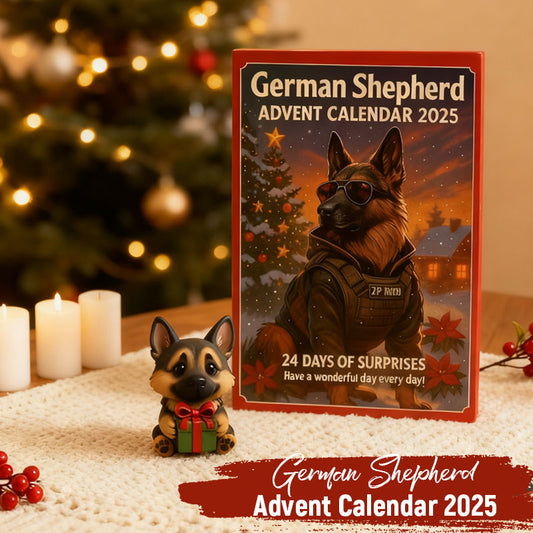 🎄🐾 Adventskalender for schæferhunder 2025 🎁