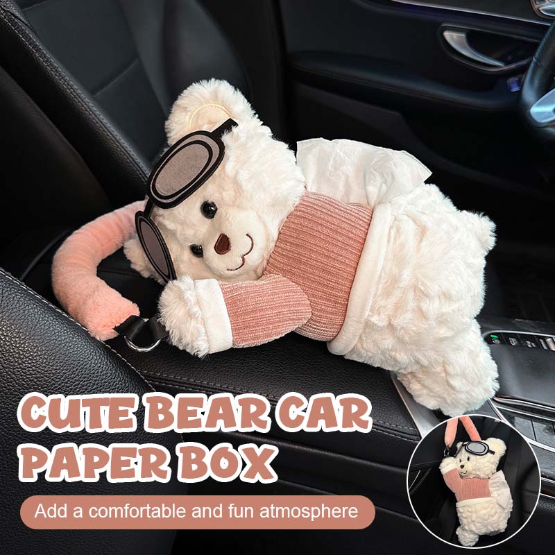 Søt Bjørn Bilpapirboks