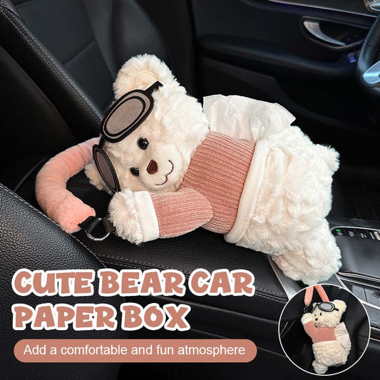 Søt Bjørn Bilpapirboks