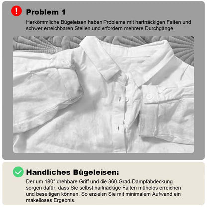 💛Bærbart mini-dampstrykejern