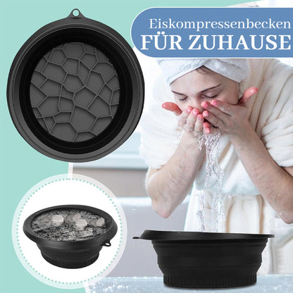 Sammenleggbar servant i silikon