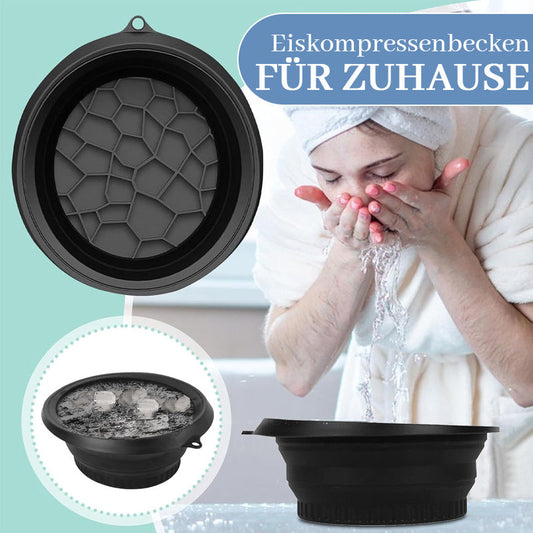 Sammenleggbar servant i silikon