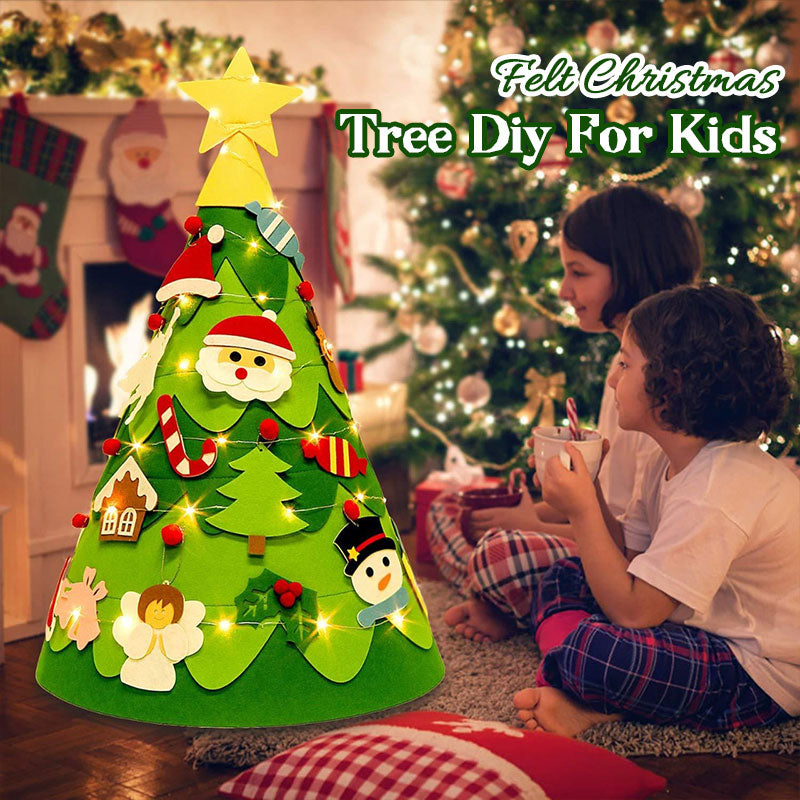 Filt Juletre Diy For Barn