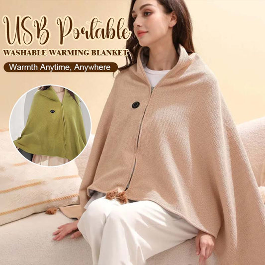 USB-bærbart vaskbart varmeteppe