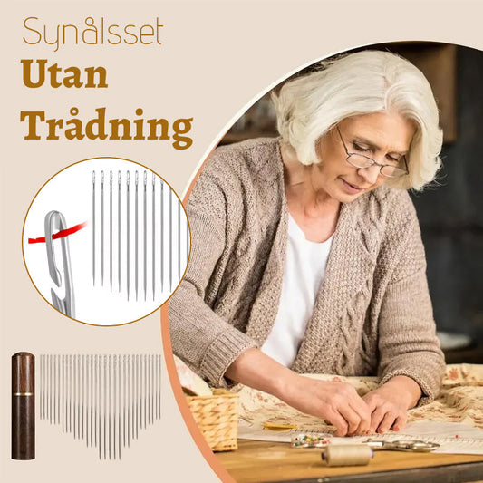 Gjengetrådløst synålesett