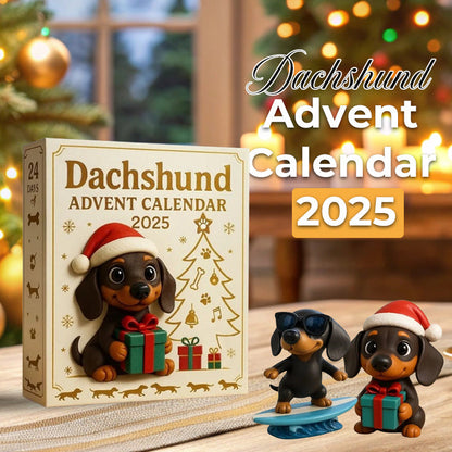 🐾2025 Dachshund-feriekalender