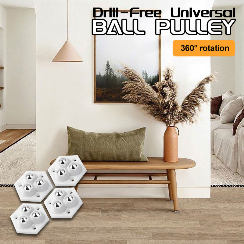 Universell, ikke-borende kulerulle