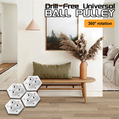 Universell, ikke-borende kulerulle