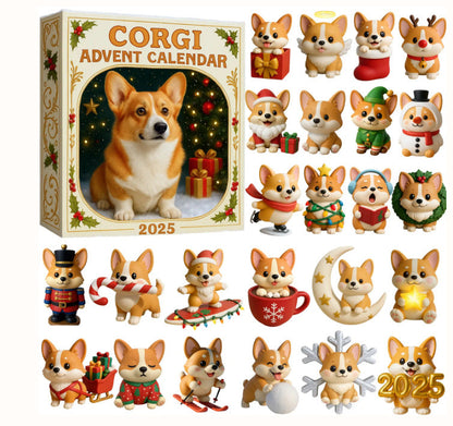 🐶 Corgi adventskalender 2025 | 24 minifigurer 🎁
