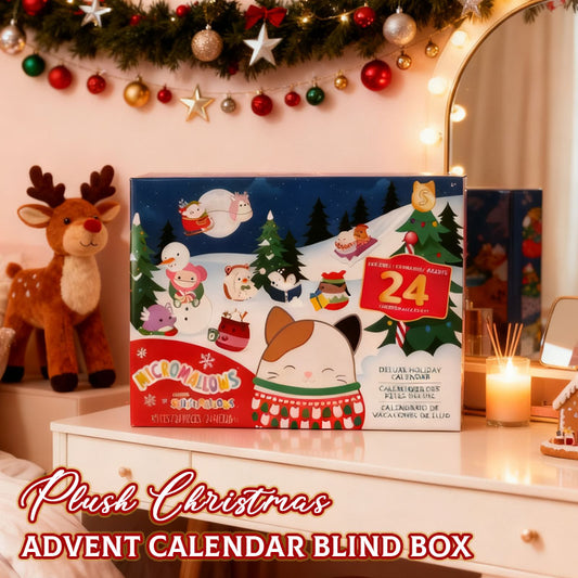 Plysj julekalender blindboks