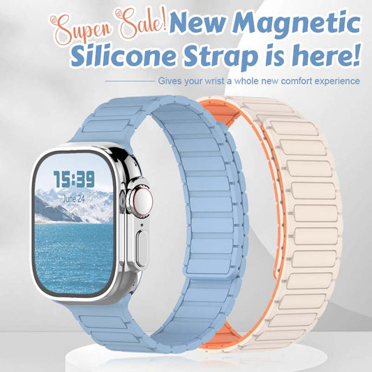 🌟 Supertilbud! Ny magnetisk silikonreim er her! 💫